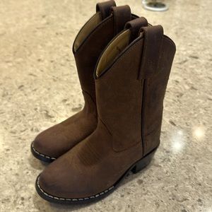Toddler size 9 cowboy boots